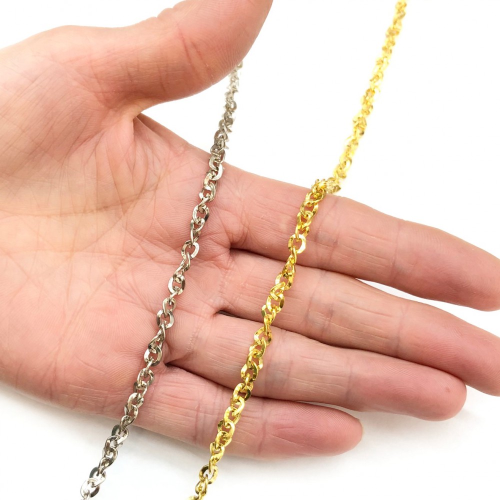 Μεταλλική αλυσίδα 4.5mm (τιμή ανά μέτρο) Μεταλλικές Αλυσίδες μέτρου