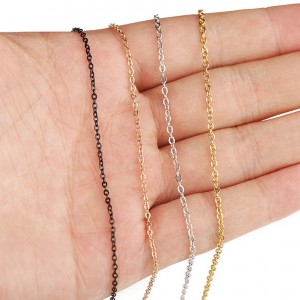 Ατσάλινη αλυσίδα μαύρη 1.5mm (τιμή ανά μέτρο) Ατσάλινες Αλυσίδες μέτρου