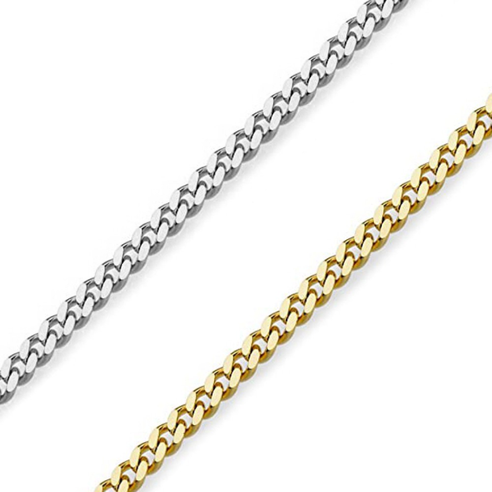 Ατσάλινη αλυσίδα cuban 3.5mm (τιμή ανά μέτρο) Ατσάλινες Αλυσίδες μέτρου