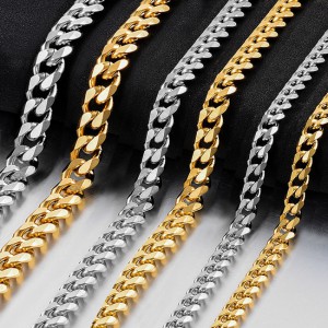 Ατσάλινη αλυσίδα cuban 6mm / 7mm / 9mm (τιμή ανά μέτρο) Ατσάλινες Αλυσίδες μέτρου