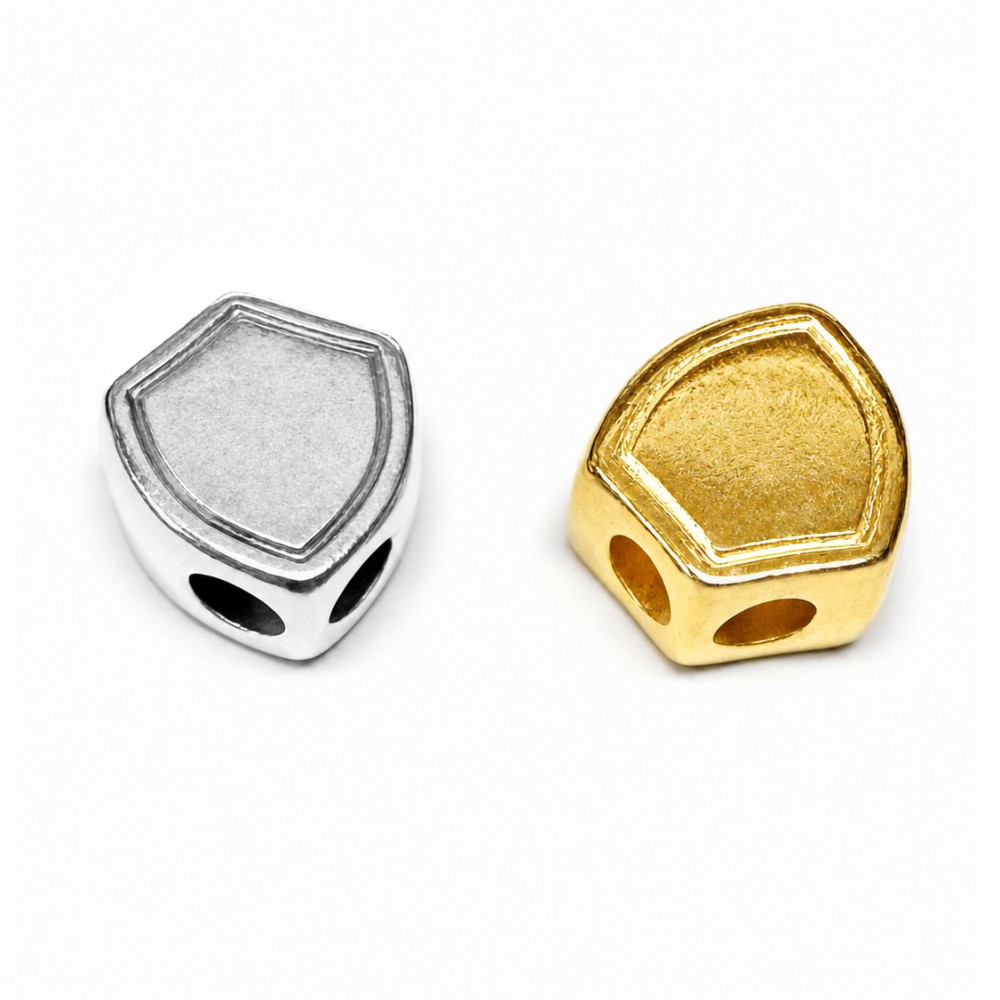 Θυρεός μεταλλικός για κομπολόι 16x13mm Εξαρτήματα για Κομπολόι
