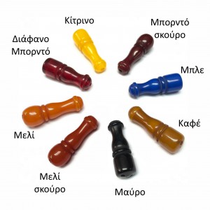 Παπάς για κομπολόι από ρητίνη 38x13mm Εξαρτήματα για Κομπολόι