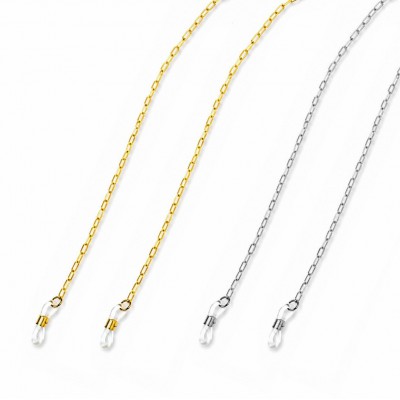 Ανοξείδωτο Ατσάλι αλυσίδα PaperClip 2.2mm για γυαλιά