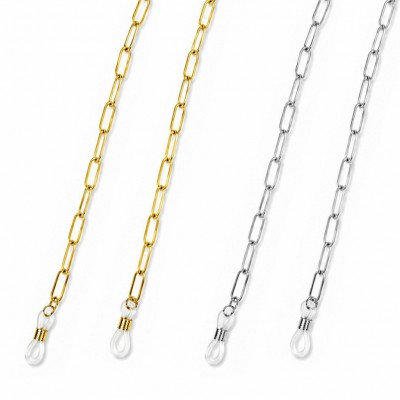 Ανοξείδωτο Ατσάλι αλυσίδα PaperClip 4mm για γυαλιά