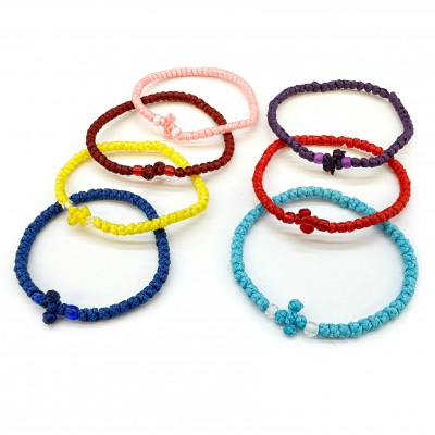 Χειροποίητα Κομποσκοίνια βραχιόλια χρωματιστά