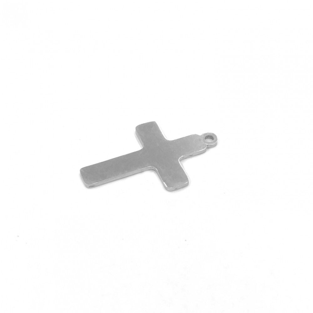 Ατσάλινος σταυρός κρεμαστός 28x18mm Σταυροί
