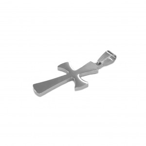 Ατσάλινος σταυρός κρεμαστός 33x19mm Σταυροί