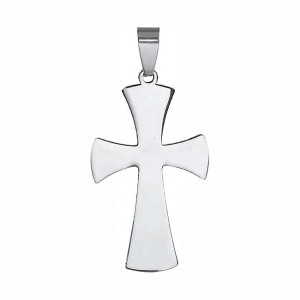 Ατσάλινος σταυρός κρεμαστός 33x19mm Σταυροί