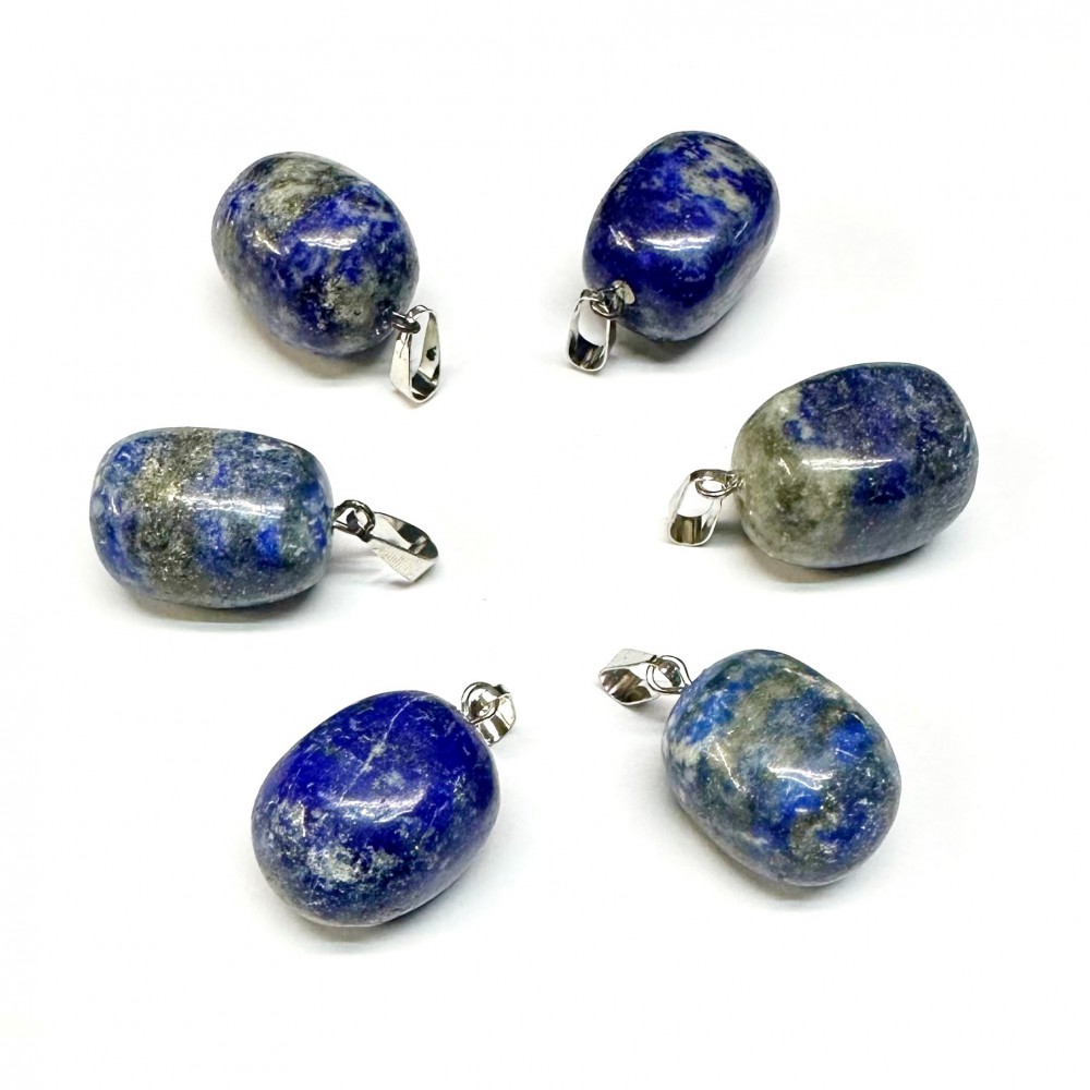 Λάπις Λάζουλι (Lapis Lazuli) φυσικός ημιπολύτιμος λίθος ακανόνιστος κρεμαστός 20∽25mm Ακανόνιστοι Κρεμαστοί Λίθοι