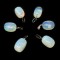 Φεγγαρόπετρα (Moonstone) πέτρα ακανόνιστη κρεμαστή 20∽25mm