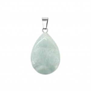 Amazonite natural semi precious stone hanging teardrop 20mm/ 25mm/ 30mm Tear Drop Shape Stones