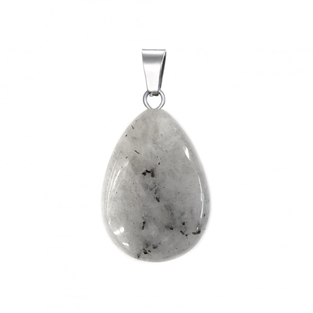 Λαμπραντορίτης (Labradorite) φυσικός ημιπολύτιμος λίθος δάκρυ κρεμαστό 25mm/ 30mm Δάκρυ Κρεμαστοί Λίθοι