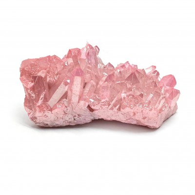 Χαλαζίας Aura Ροζ (Aura Quartz) ακανόνιστος φυσικός ημιπολύτιμος λίθος 10cm x 5cm x 4cm