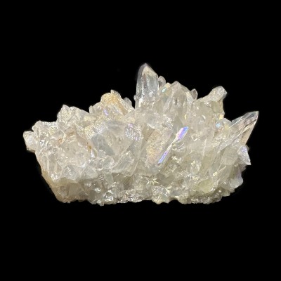 Χαλαζίας Aura Λευκό (Aura Quartz) ακανόνιστος φυσικός ημιπολύτιμος λίθος 10cm x 8cm x 4cm