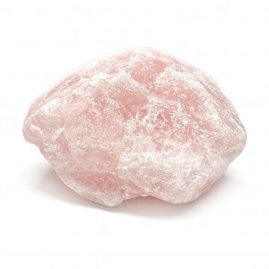 Χαλαζίας ροζ (Rose Quartz) ακατέργαστος ακανόνιστος φυσικός ημιπολύτιμος λίθος 11cm x 11cm x 8cm Λίθοι Χώρου