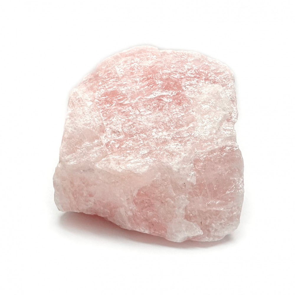 Χαλαζίας ροζ (Rose Quartz) ακατέργαστος ακανόνιστος φυσικός ημιπολύτιμος λίθος 9cm x 7cm x 7cm Λίθοι Χώρου