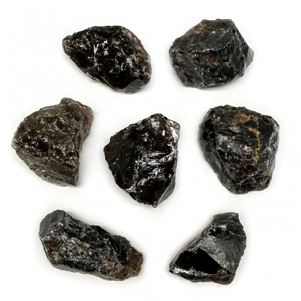 Χαλαζίας Καπνίας (Dark Smoky Quartz) ακατέργαστος ακανόνιστος φυσικός ημιπολύτιμος λίθος 4∽5cm Λίθοι Χώρου