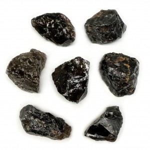 Χαλαζίας Καπνίας (Dark Smoky Quartz) ακατέργαστος ακανόνιστος φυσικός ημιπολύτιμος λίθος 4∽5cm Λίθοι Χώρου
