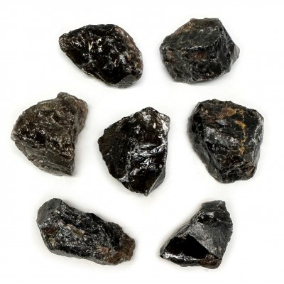 Χαλαζίας Καπνίας (Dark Smoky Quartz) ακατέργαστος ακανόνιστος φυσικός ημιπολύτιμος λίθος 4∽5cm