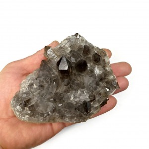 Χαλαζίας Καπνίας (Smoky Quartz) ακατέργαστος φυσικός ημιπολύτιμος λίθος 11cm x 9cm x 6cm Λίθοι Χώρου