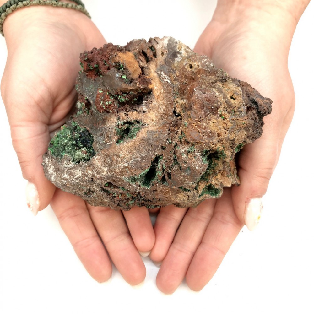 Αδαμίτης (Adamite) ακατέργαστος φυσικός ημιπολύτιμος λίθος 13cm x 10cm x 9cm Λίθοι Χώρου