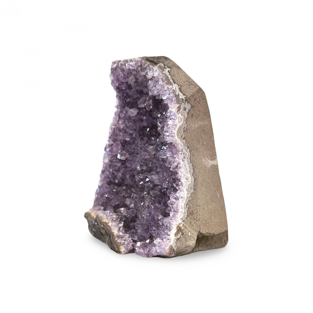 Αμέθυστος μωβ (Amethyst) ακατέργαστος φυσικός ημιπολύτιμος λίθος 11cm x 10.5cm x 7cm Λίθοι Χώρου