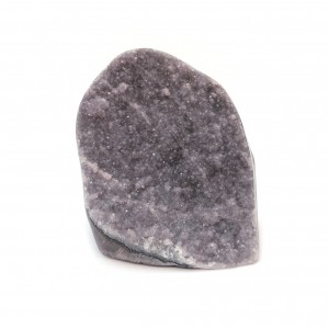 Αμέθυστος γκρι μωβ (Amethyst) ακατέργαστος φυσικός ημιπολύτιμος λίθος 8cm x 6cm x 5cm Λίθοι Χώρου