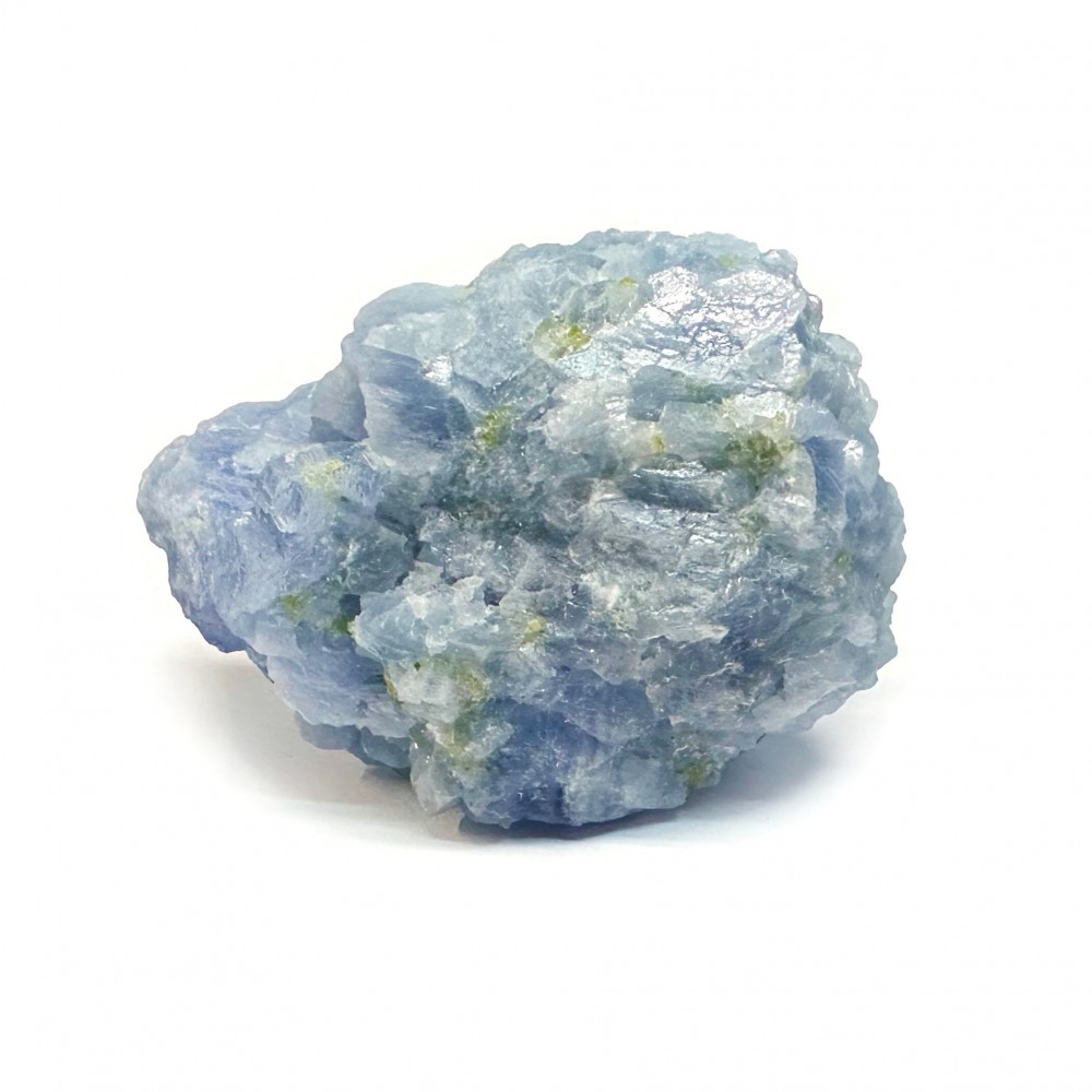 Αγγελίτης (Angelite) ακατέργαστος φυσικός ημιπολύτιμος λίθος 9cm x 7cm x 5cm Λίθοι Χώρου