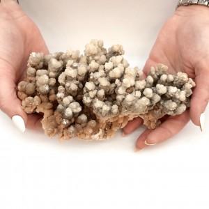 Κοραλλοειδής Αραγωνίτης (Coralline Aragonite) ακατέργαστος φυσικός ημιπολύτιμος λίθος 18cm x 8cm x 10cm Λίθοι Χώρου