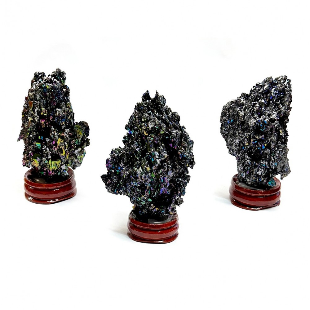 Carborundum ακανόνιστη πέτρα 7cm∽8cm Λίθοι Χώρου