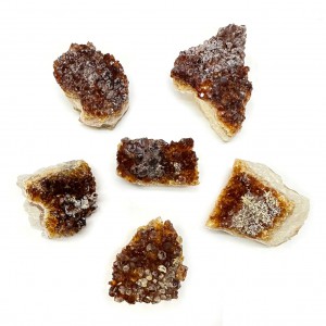 Κιτρίνης (Citrine) ακατέργαστος ακανόνιστος φυσικός ημιπολύτιμος λίθος 4.5∽5.5cm Λίθοι Χώρου