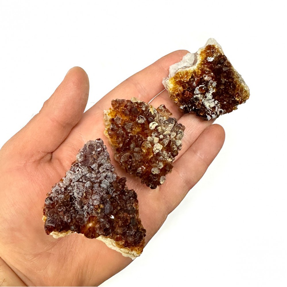 Κιτρίνης (Citrine) ακατέργαστος ακανόνιστος φυσικός ημιπολύτιμος λίθος 4.5∽5.5cm Λίθοι Χώρου