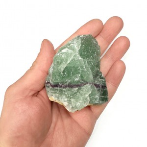 Φθορίτης (Fluorite Rainbow) ακατέργαστος φυσικός ημιπολύτιμος λίθος 7cm x 6cm x 4.5cm Λίθοι Χώρου