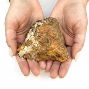 Μιμητίτης (Mimetite) ακατέργαστος φυσικός ημιπολύτιμος λίθος 10cm x 8cm x 6cm Λίθοι Χώρου