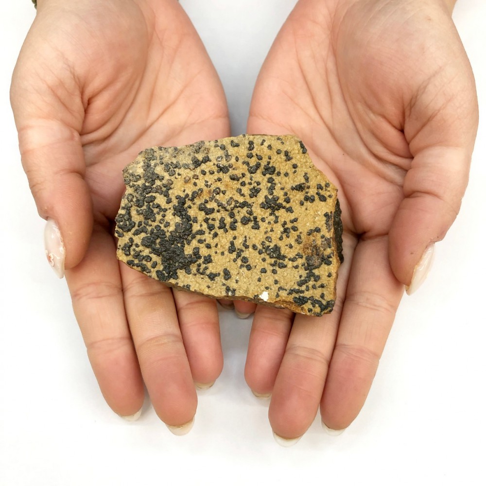 Μιμητίτης (Mimetite) ακατέργαστος φυσικός ημιπολύτιμος λίθος 8cm x 6cm x 4cm Λίθοι Χώρου