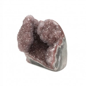 Χαλαζίας (Strawberry Quartz) ακατέργαστος φυσικός ημιπολύτιμος λίθος 12cm x 9cm x 9cm Λίθοι Χώρου