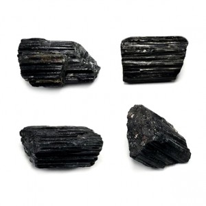 Τουρμαλίνη μαύρη (Tourmaline) ακατέργαστος ακανόνιστος φυσικός ημιπολύτιμος λίθος 4∽5cm Λίθοι Χώρου