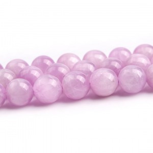 Κουνζίτης (Kunzite Madagascar) φυσικοί ημιπολύτιμοι λίθοι χάντρες 6mm / 8mm (σειρά/37∽39cm) Κουνζίτης - Kunzite