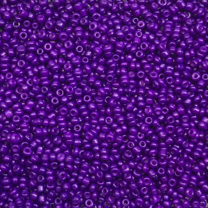 Μικρές γυάλινες χάντρες 2.3mm μωβ χρώμα (συσκευασία/60g/4000χάντρες) Μικρές Χάντρες 2.3mm