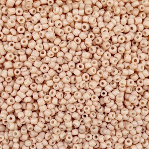 Μικρές γυάλινες χάντρες 2.3mm nude χρώμα (συσκευασία/60g/4000χάντρες) Μικρές Χάντρες 2.3mm