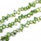 Natural freshwater pearl light green color irregular beads 8∽16mm (string∽38cm∽50beads)