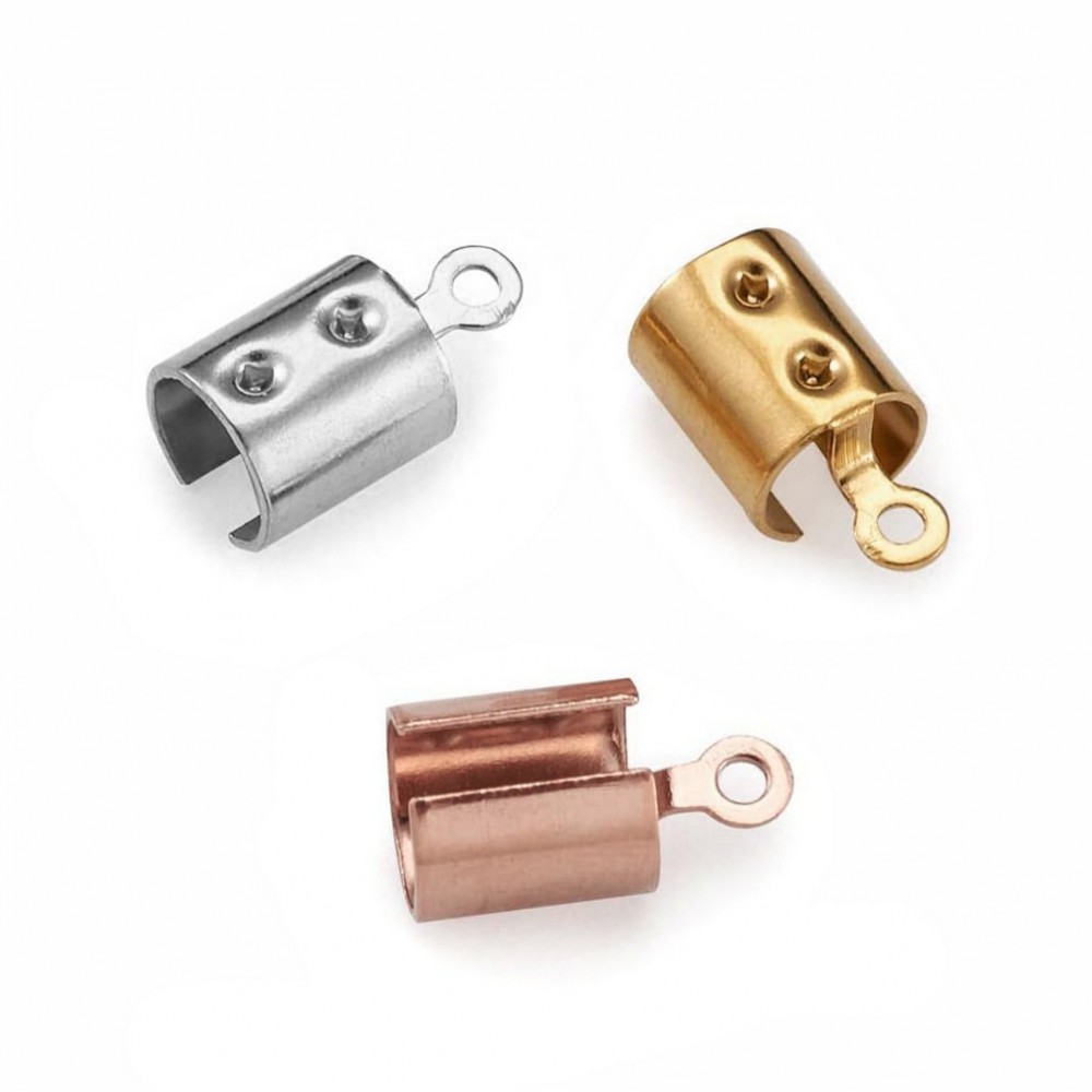 Ατσάλινοι ακροδέκτες συνδετικοί 4.5mm (συσκευασία/6τμχ.) Ακροδέκτες