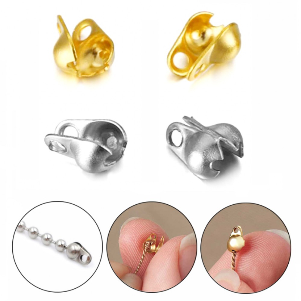 Ατσάλινες Καρλότες ακροδέκτες 2mm / 3mm / 4mm με πλαϊνό άνοιγμα (συσκευασία) Ακροδέκτες