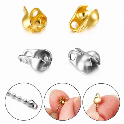Ανοξείδωτο Ατσάλι Καρλότες ακροδέκτες 2mm / 3mm / 4mm με πλαϊνό άνοιγμα (συσκευασία)
