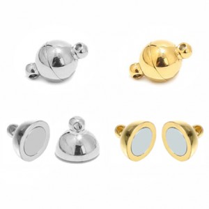 Ατσάλινο κούμπωμα μαγνητικό στρογγυλό 10x6mm Κουμπώματα