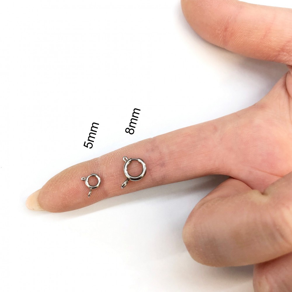 Ατσάλινα κουμπώματα ανεροσόλ 5mm / 8mm (συσκευασία) Κουμπώματα