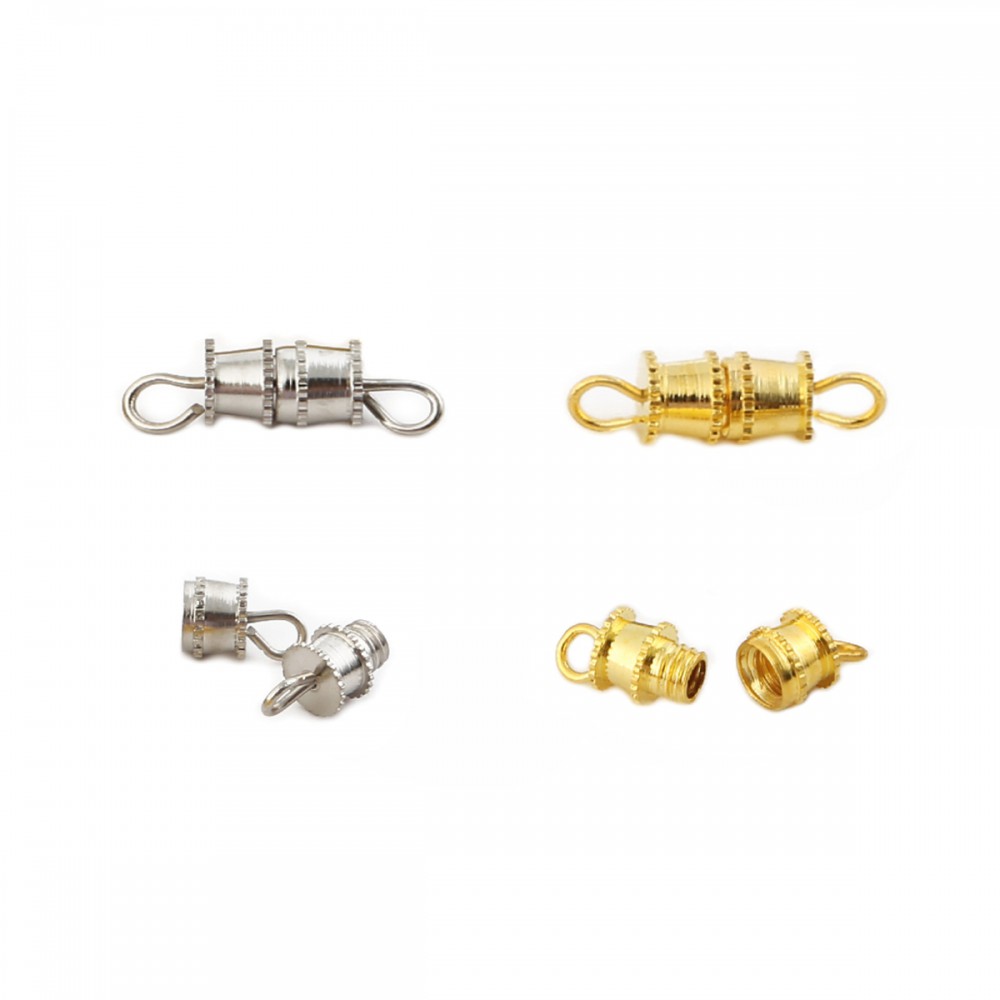 Κουμπώματα βιδωτά 4x7mm (συσκευασία/20τμχ.) Κουμπώματα