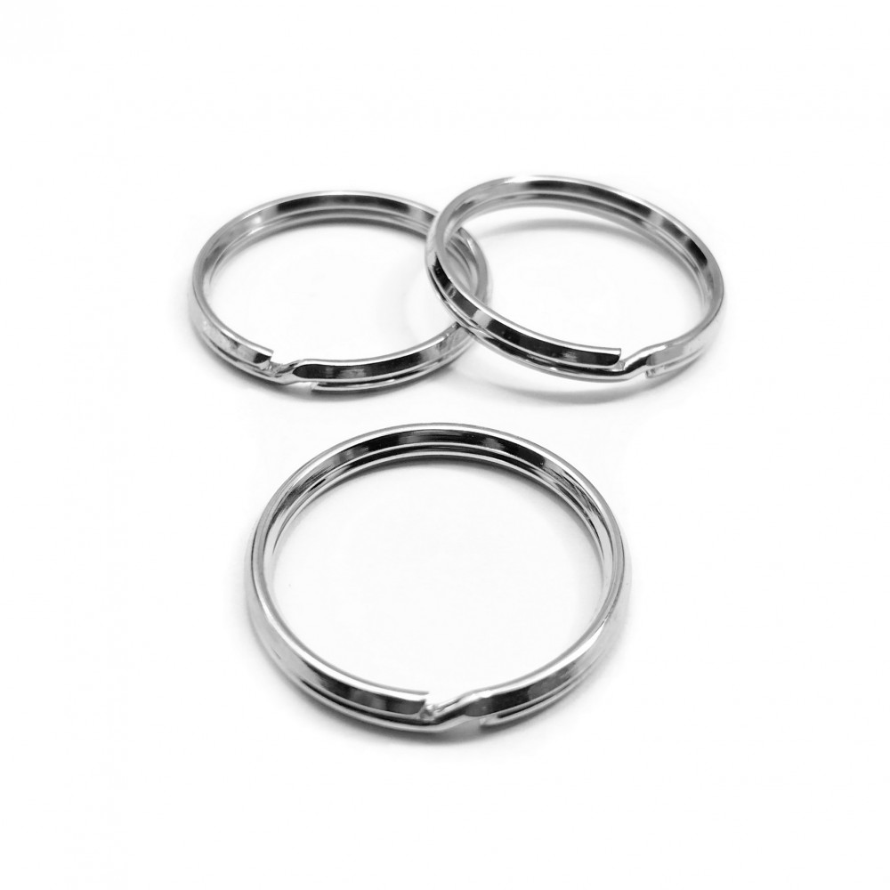 Κρίκος για μπρελόκ 30mm (συσκευασία/15τμχ.) Κρικάκια Συνδετικά