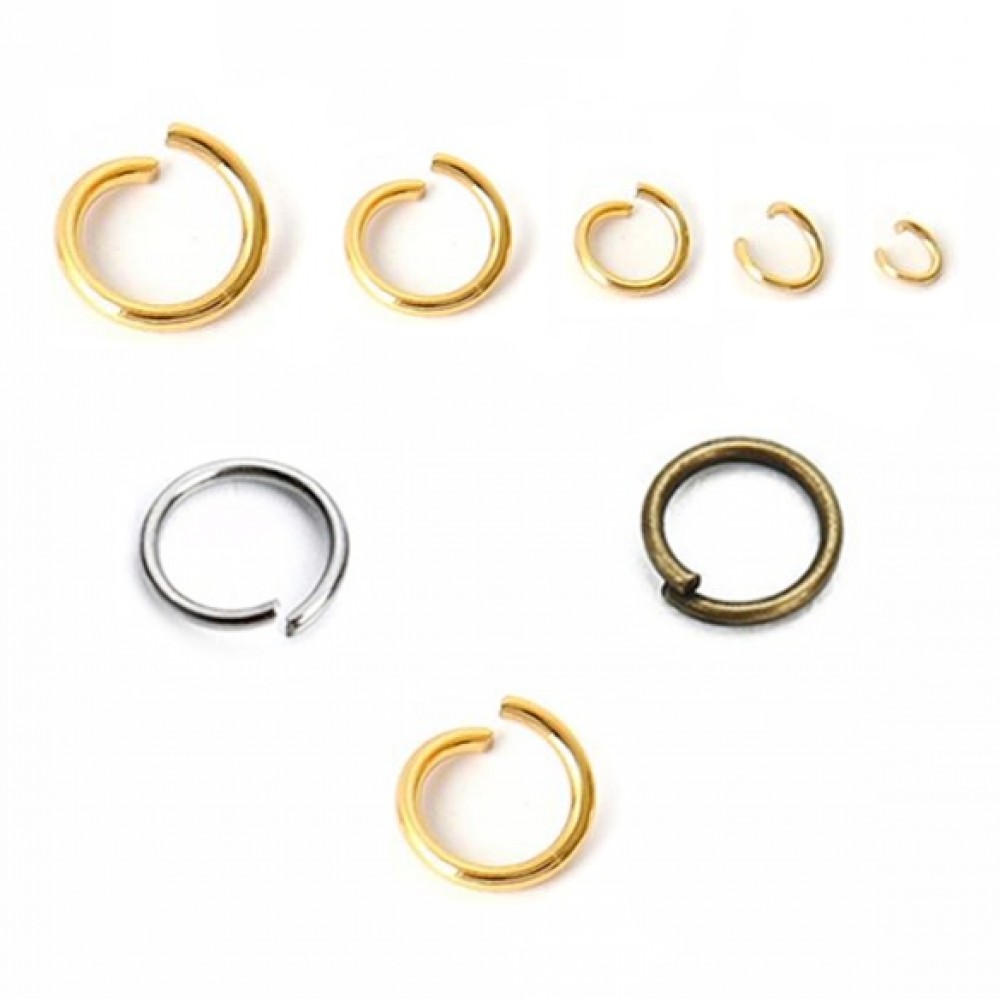 Κρικάκια συνδετικά μεταλλικά 4mm/ 5mm/ 6mm/ 8mm/ 10mm (συσκευασία) Κρικάκια Συνδετικά