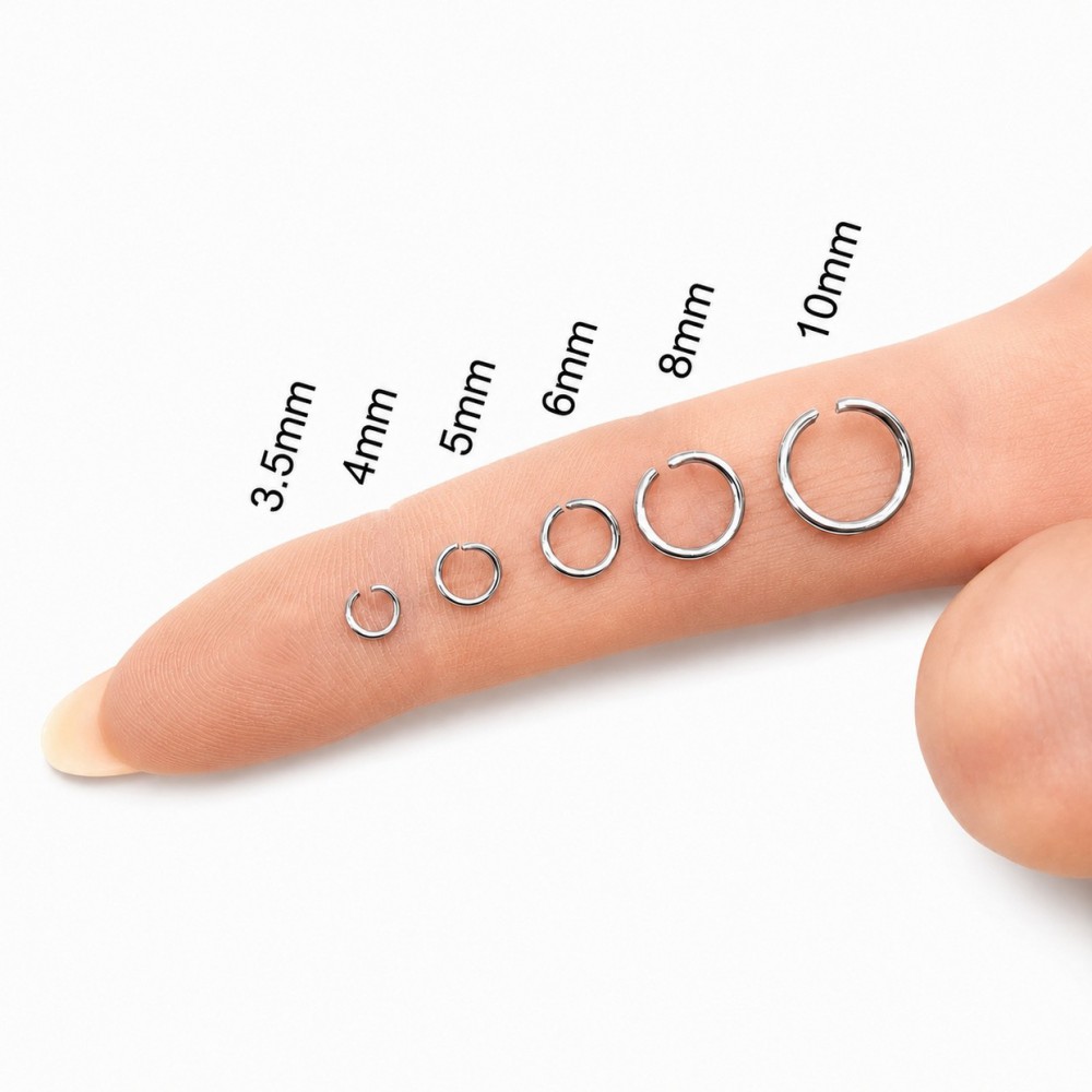 Κρικάκια συνδετικά μεταλλικά 4mm/ 5mm/ 6mm/ 8mm/ 10mm (συσκευασία) Κρικάκια Συνδετικά